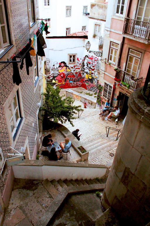 Casa Beco Do Castelo Appartement Lissabon Kamer foto